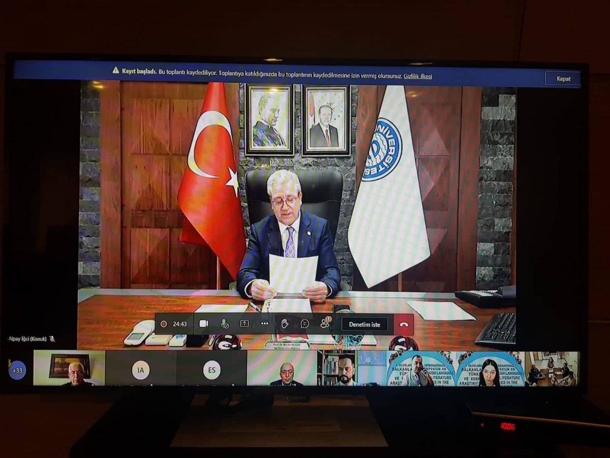 Şumen Üniversitesi Türk Dili ve Edebiyatı Bölümü, I.Uluslararası Balkanlarda Türk Dili ve Edebiyatı Araştırmaları Sempozyumu’na katıldı