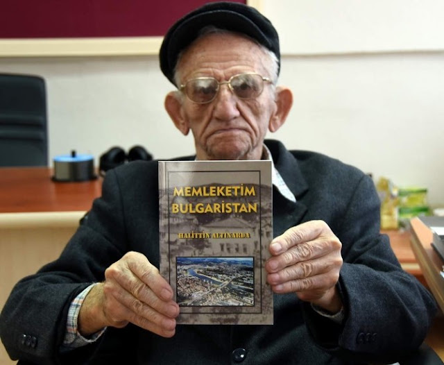 Kırcaali rüştiyesi mezunu Halittin Altınarda 84 yaşında kitap yazdı